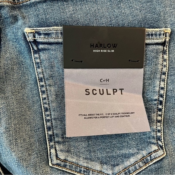 NWT Citizens of Humanity 30 Harlow Skinny Witness Blue Sculpt Anthropologie - Picture 5 of 7